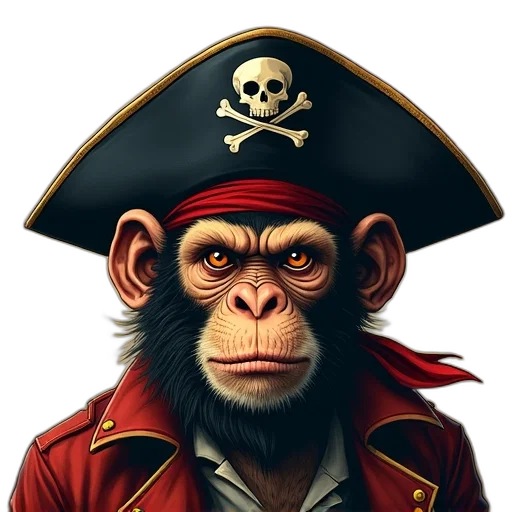 animal, face, jacket, hat transparent PNG cut-out