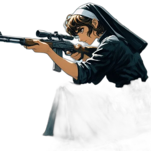 weapon, concept art, anime, comic book art transparent PNG cut-out