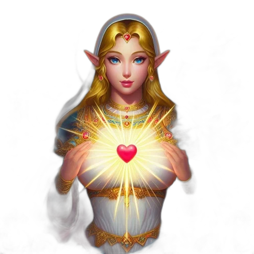 jewelry, staff, crown, fantasy art transparent PNG cut-out