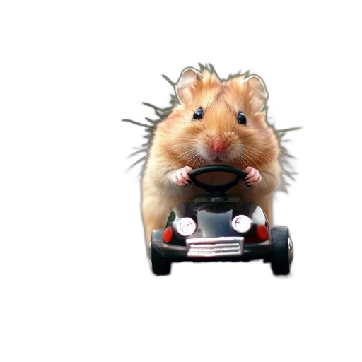 car, animal, photorealistic, 3d render transparent PNG cut-out
