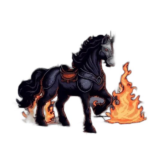dragon, animal, fantasy art, pixel art transparent PNG cut-out