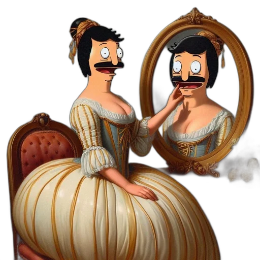 dress, mask, crown, face transparent PNG cut-out