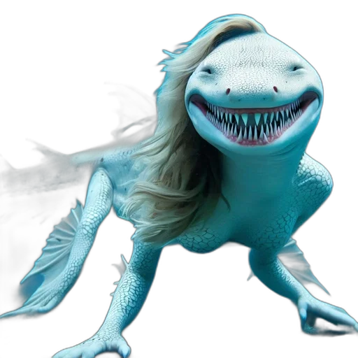 dragon, creature, animal, staff transparent PNG cut-out