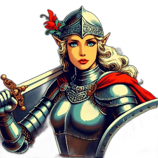 sword, crown, jewelry, staff transparent PNG cut-out