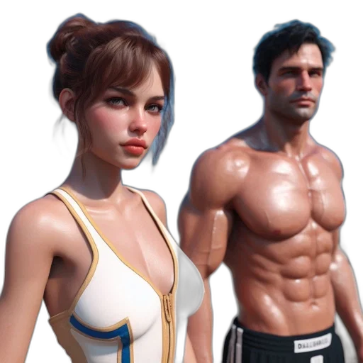 concept art, 3d render, photorealistic, fantasy art transparent PNG cut-out