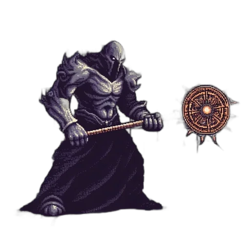 sword, staff, weapon, dragon transparent PNG cut-out