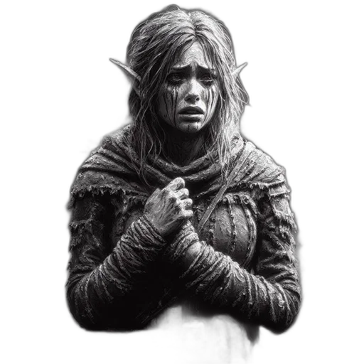 face, dress, staff, mask transparent PNG cut-out