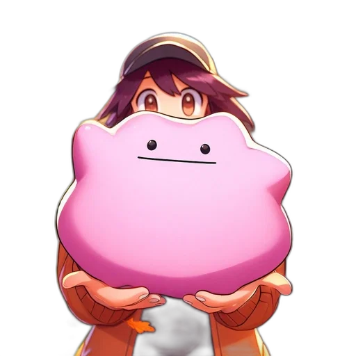 hat, staff, creature, animal transparent PNG cut-out