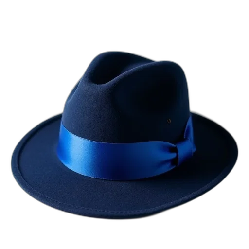 hat, crown, blue, navy transparent PNG cut-out