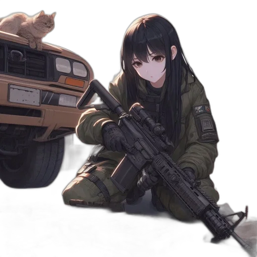 weapon, car, animal, concept art transparent PNG cut-out