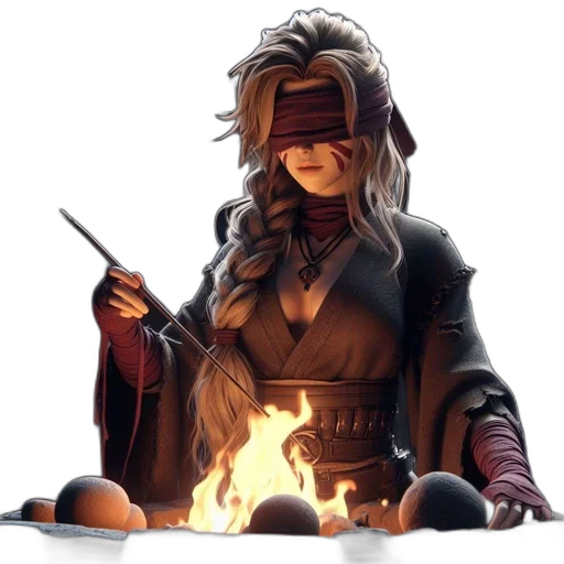 staff, mask, jacket, hat transparent PNG cut-out