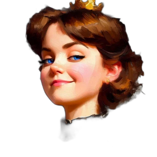 crown, face, staff, hat transparent PNG cut-out
