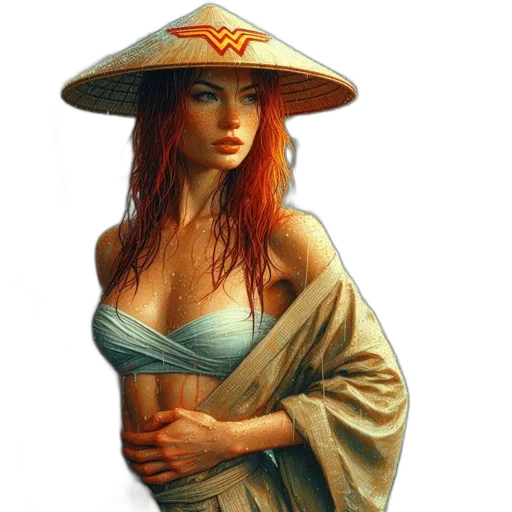 hat, dress, umbrella, jewelry transparent PNG cut-out