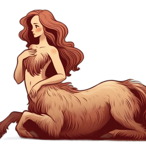hair, animal, creature, dress transparent PNG cut-out