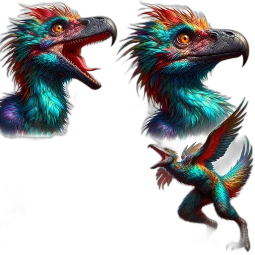 dragon, creature, animal, concept art transparent PNG cut-out
