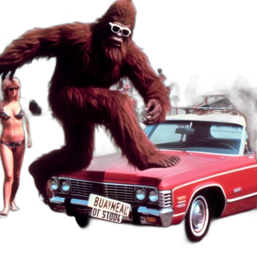 car, animal, creature, concept art transparent PNG cut-out