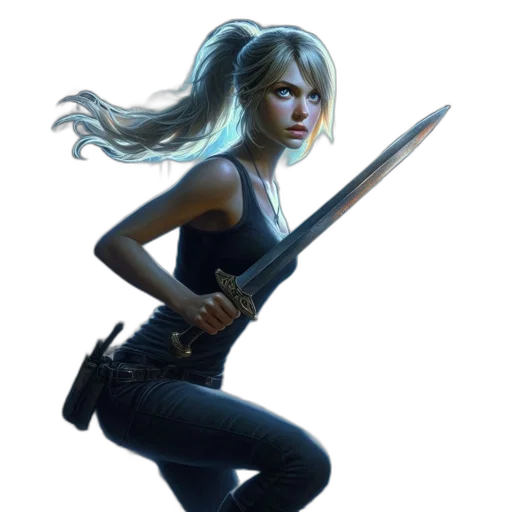 weapon, sword, staff, concept art transparent PNG cut-out