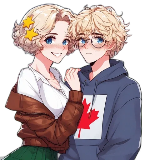 jacket, flower, crown, anime transparent PNG cut-out