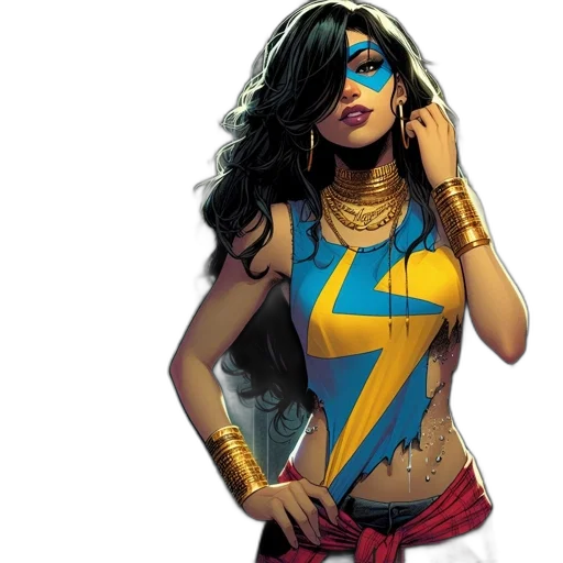 comic book art, concept art, fantasy art, woman transparent PNG cut-out