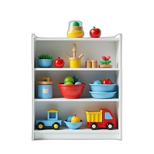 furniture, food, 3d render, photorealistic transparent PNG cut-out
