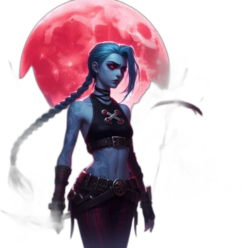 staff, concept art, fantasy art, cyberpunk transparent PNG cut-out