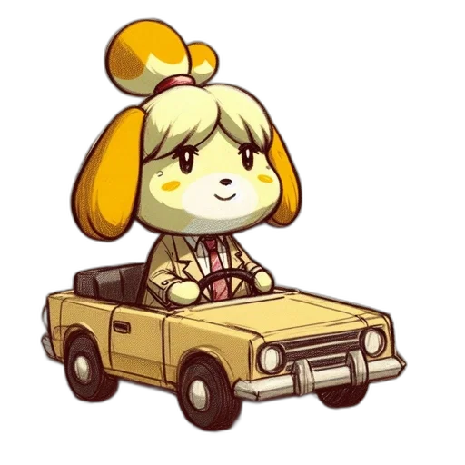 car, animal, staff, creature transparent PNG cut-out