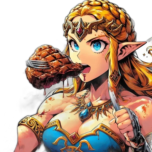 weapon, sword, crown, staff transparent PNG cut-out