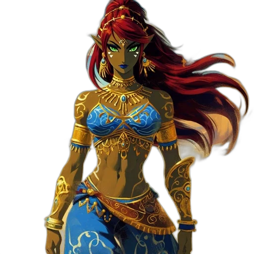 jewelry, fantasy art, concept art, comic book art transparent PNG cut-out