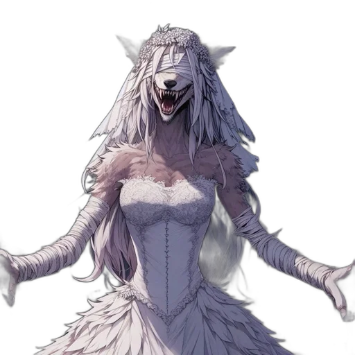 creature, dress, animal, mask transparent PNG cut-out