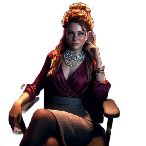 dress, staff, jewelry, jacket transparent PNG cut-out