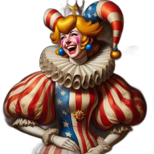 crown, mask, concept art, clown transparent PNG cut-out