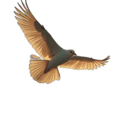 animal, staff, jewelry, 3d render transparent PNG cut-out