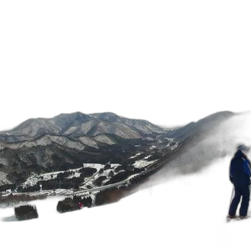 photorealistic, concept art, snow, fog transparent PNG cut-out