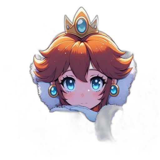 crown, staff, face, mask transparent PNG cut-out