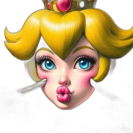 face, crown, mask, 3d render transparent PNG cut-out