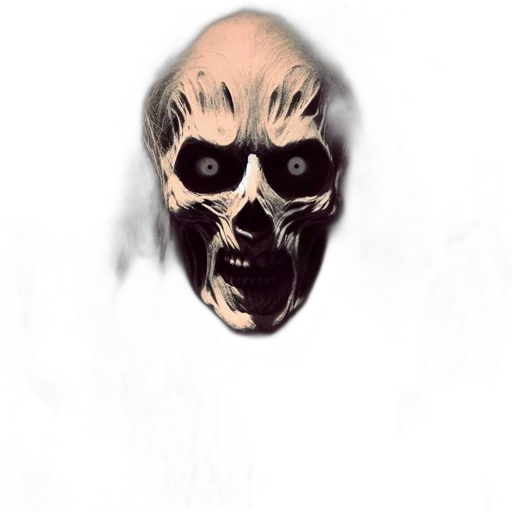 mask, face, creature, staff transparent PNG cut-out