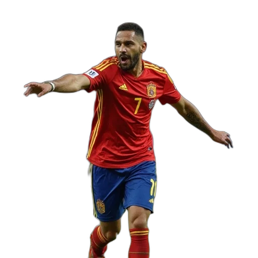 spanish, forward, person, reacts transparent PNG cut-out