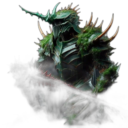 dragon, creature, mask, staff transparent PNG cut-out