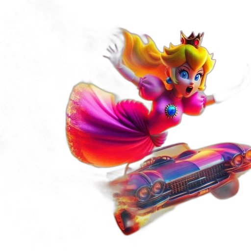 car, weapon, 3d render, concept art transparent PNG cut-out