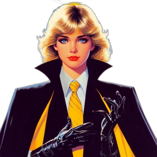 staff, jacket, weapon, robot transparent PNG cut-out