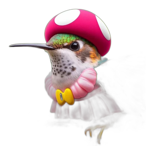 hat, animal, dress, creature transparent PNG cut-out