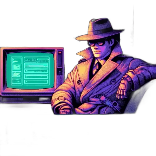jacket, robot, hat, weapon transparent PNG cut-out