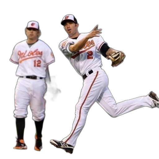 baseball, player, wearing, number transparent PNG cut-out