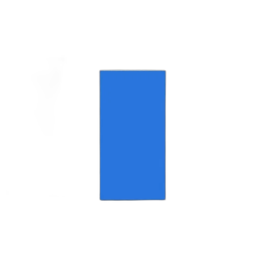 robot, pixel art, blue, monochrome transparent PNG cut-out