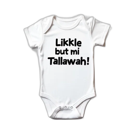 white, onesie, black, text transparent PNG cut-out
