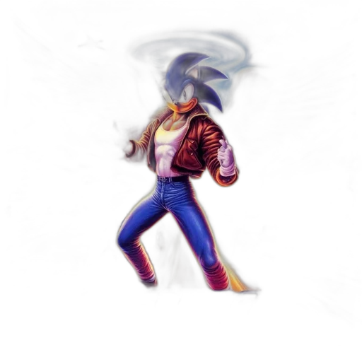 jacket, weapon, robot, staff transparent PNG cut-out