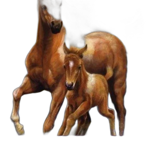 animal, creature, photorealistic, oil painting transparent PNG cut-out
