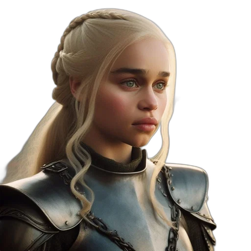 dragon, face, crown, hair transparent PNG cut-out