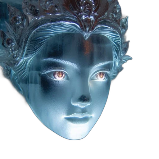 mask, crown, face, jewelry transparent PNG cut-out