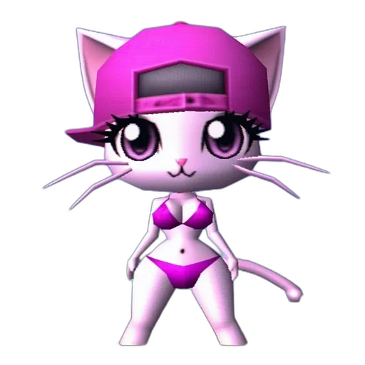 hat, animal, 3d render, cartoon transparent PNG cut-out